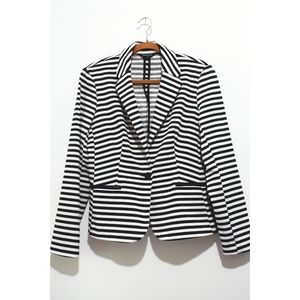 George Striped Blazer Jacket